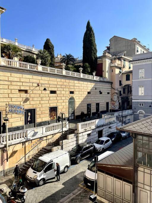 Overlooking The Porto Antico Of Genoa Apartamento Exterior foto